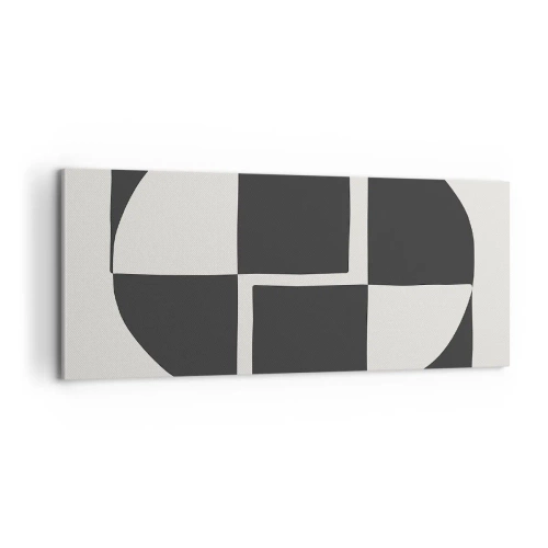 Canvastavla - Bild på duk - Antites – syntes - 100x40 cm