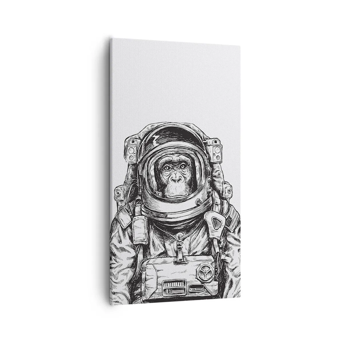 Canvastavla - Bild på duk - Alternativ evolution - 55x100 cm