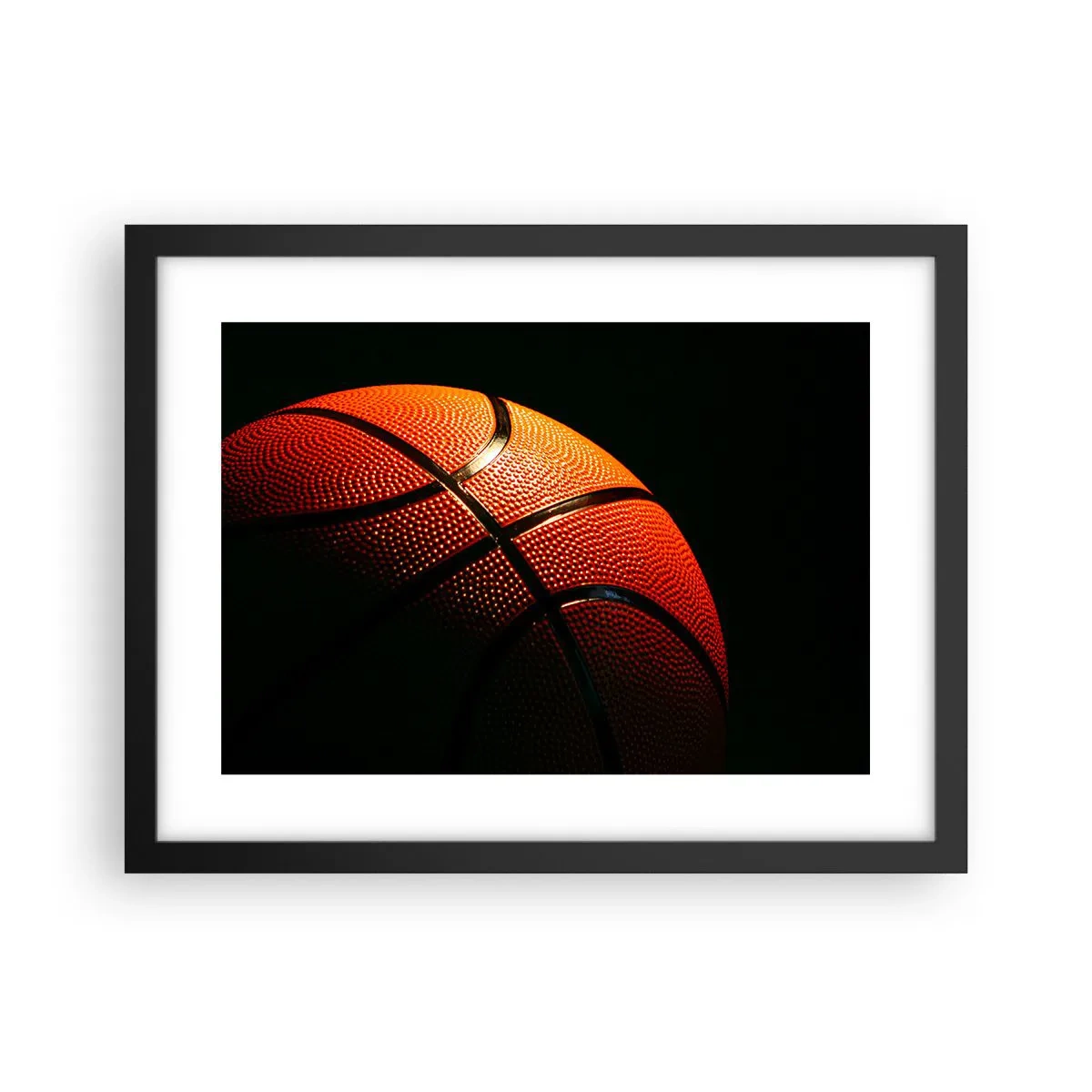 Affisch i svart ram - Vacker som planeten - 40x30 cm