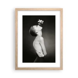 Affisch i ram av ljusek - Excentrisk elegans - 30x40 cm