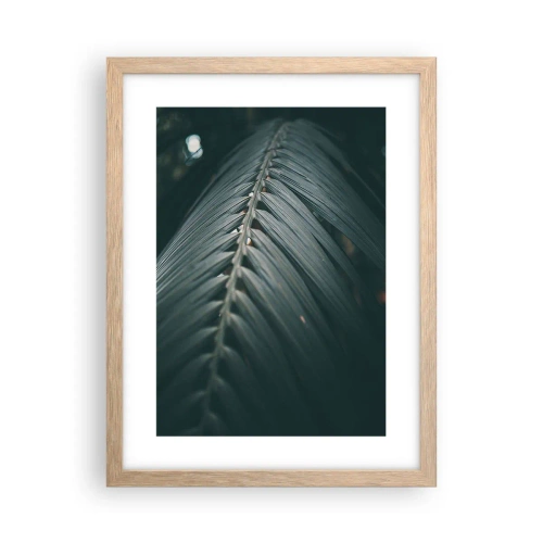 Affisch i ram av ljusek - Naturens precision - 30x40 cm