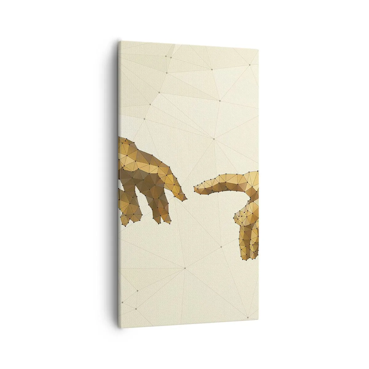 Canvastavla - Bild på duk - Gudomlig geometri - 55x100 cm