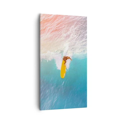 Canvastavla - Bild på duk - Havsryttare - 55x100 cm
