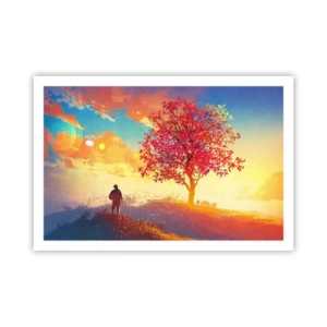 Affisch - Pilgrim i målet - 91x61 cm