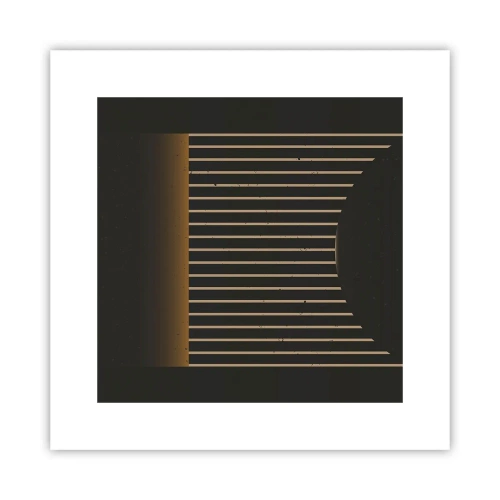 Affisch - Utforska mörkret - 30x30 cm