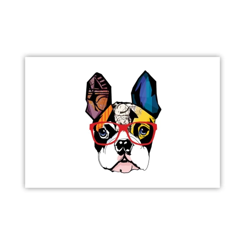 Affisch - Intellektuell - 91x61 cm