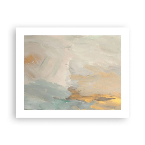 Affisch - Abstraktion - ett land av mildhet - 50x40 cm
