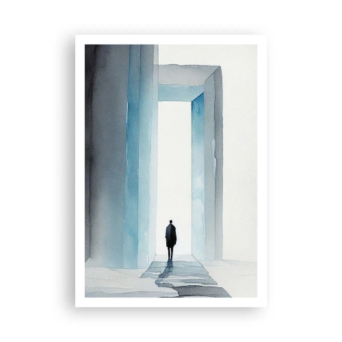 Affisch - Lev utan gränser - 70x100 cm