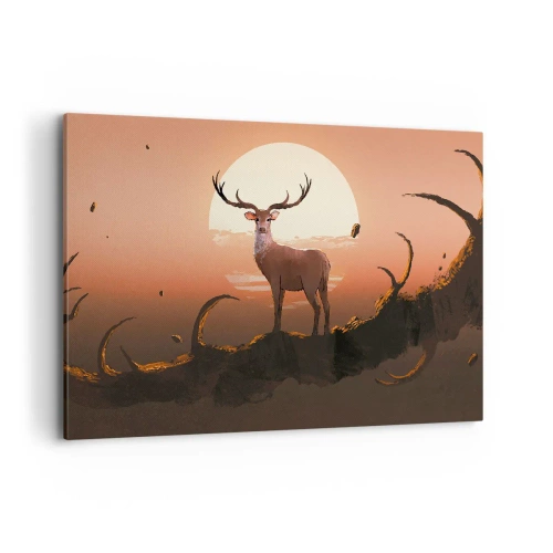 Canvastavla - Bild på duk - Denna natt är inte lik de andra - 120x80 cm