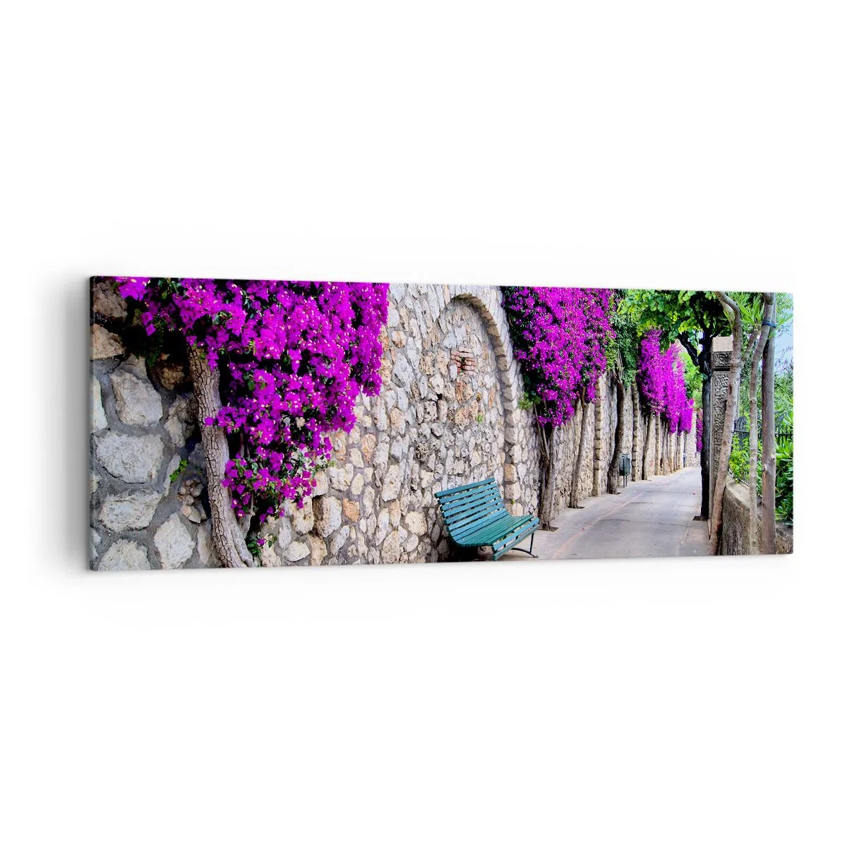 Canvastavla - Bild på duk - Låt oss träffas snarast möjligt - 140x50 cm
