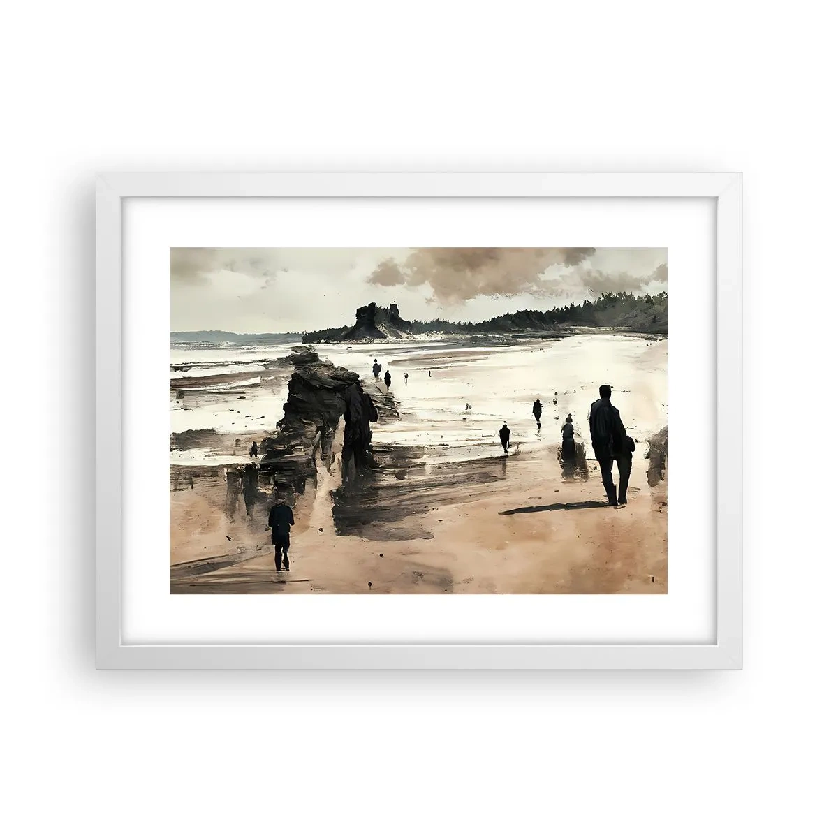 Affisch i vit ram - Framkallade - 40x30 cm