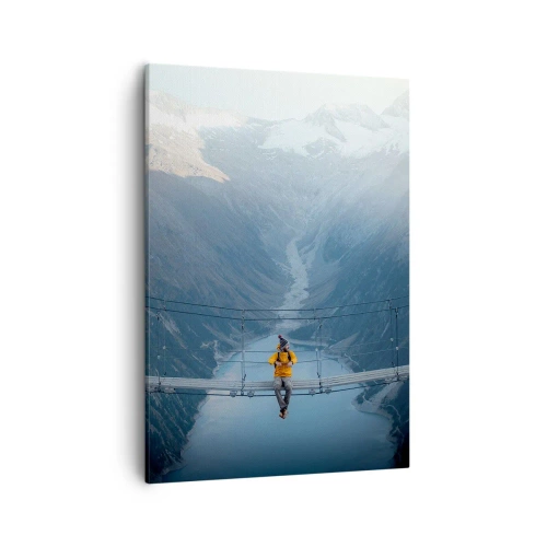 Canvastavla - Bild på duk - Beundran i upphängt läge - 50x70 cm