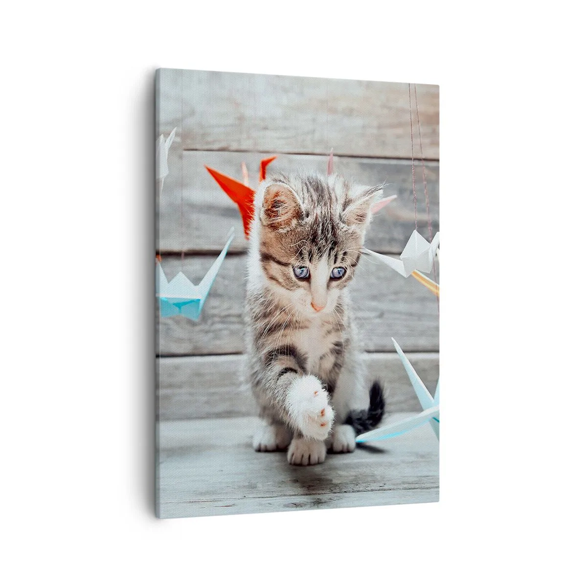 Canvastavla - Bild på duk - Första lektionen - 50x70 cm