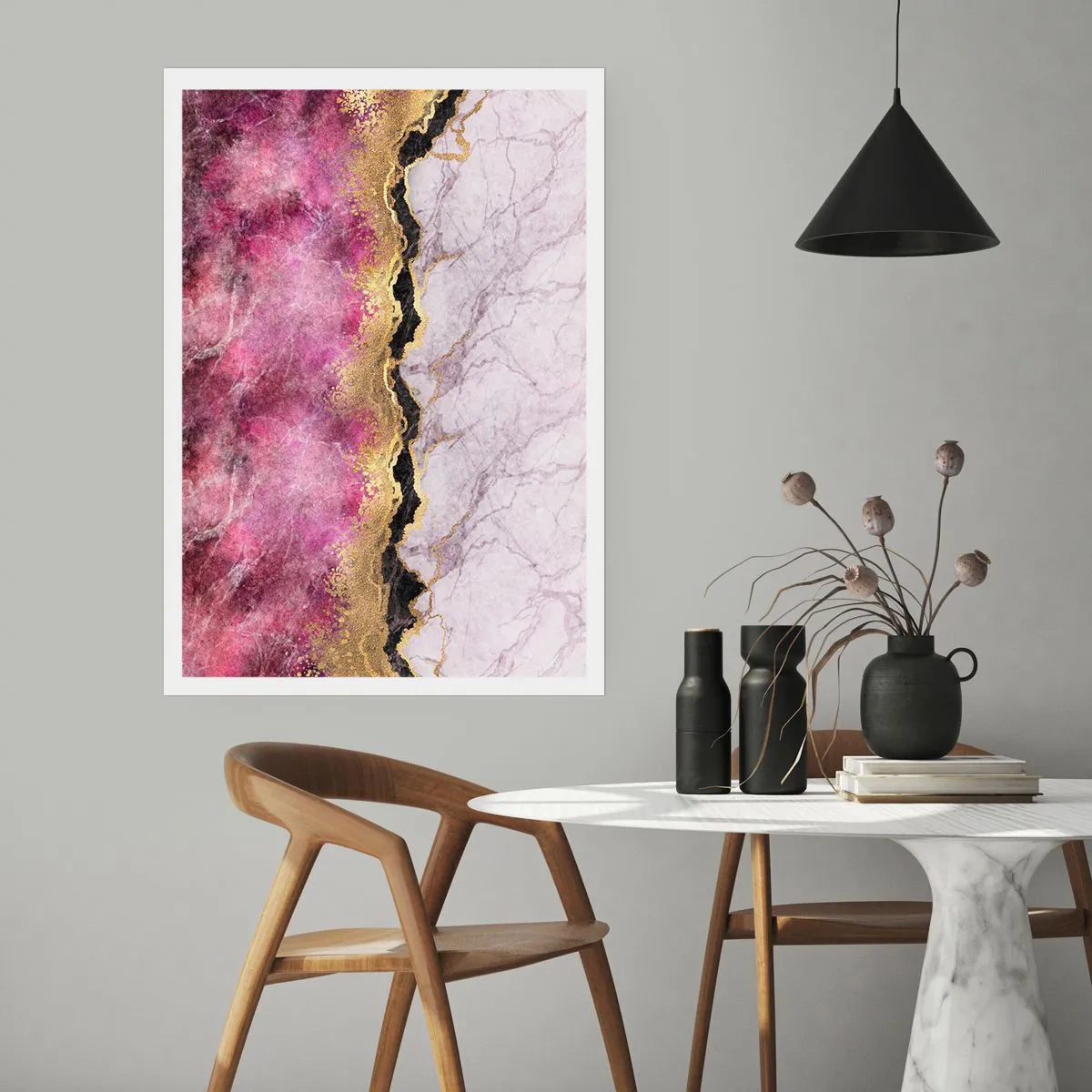 Affisch - På gränsen - 50x70 cm