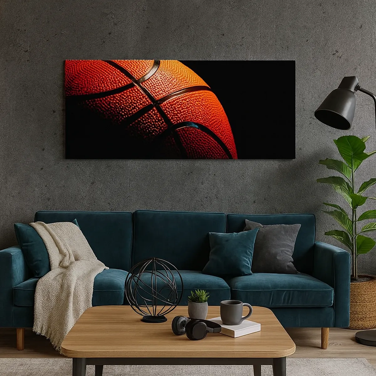 Canvastavla - Bild på duk - Vacker som planeten - 30x30 cm