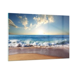 Glastavla - Bild på glas - Rörlighet och orörlighet samtidigt - 120x80 cm