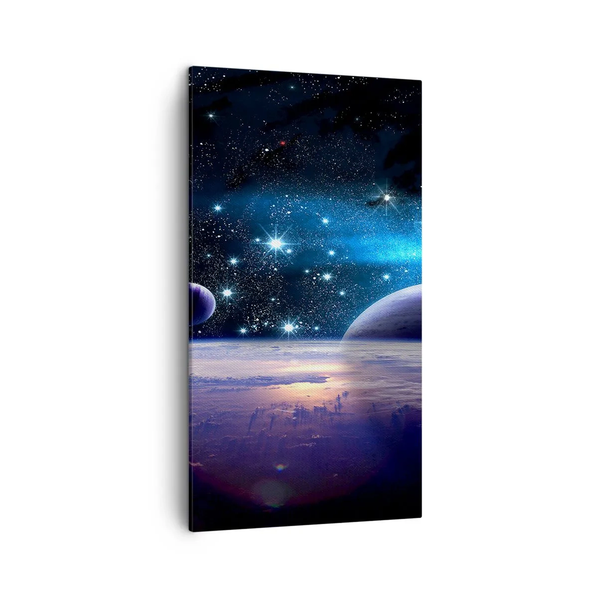 Canvastavla - Bild på duk - Fortfarande ensamma? - 45x80 cm