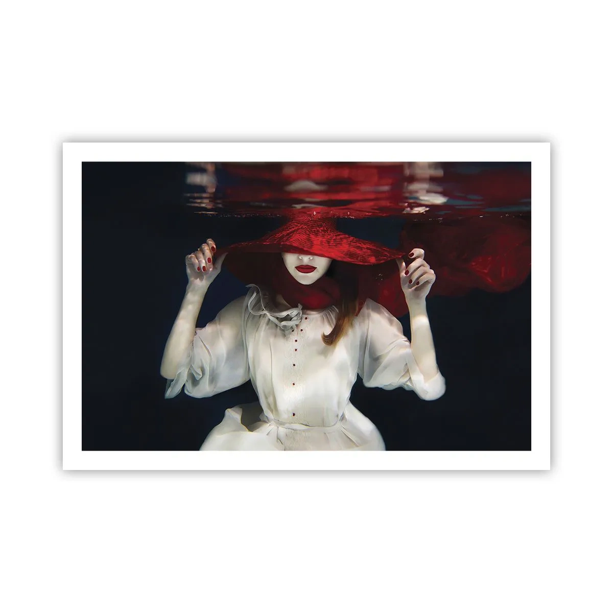 Affisch - Konstig fru - 91x61 cm