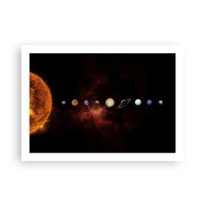 Affisch - Vårt grannskap - 70x50 cm