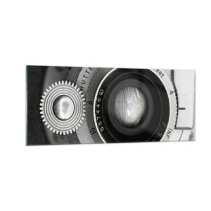 Glastavla - Bild på glas - En berättelse om Hollywood - 100x40 cm