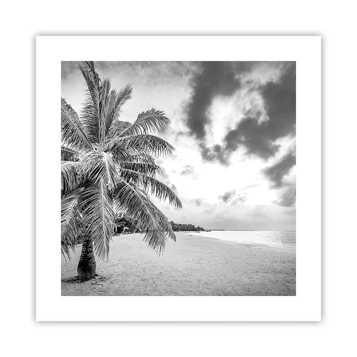 Affisch - När du längtar efter ensamheten... - 40x40 cm