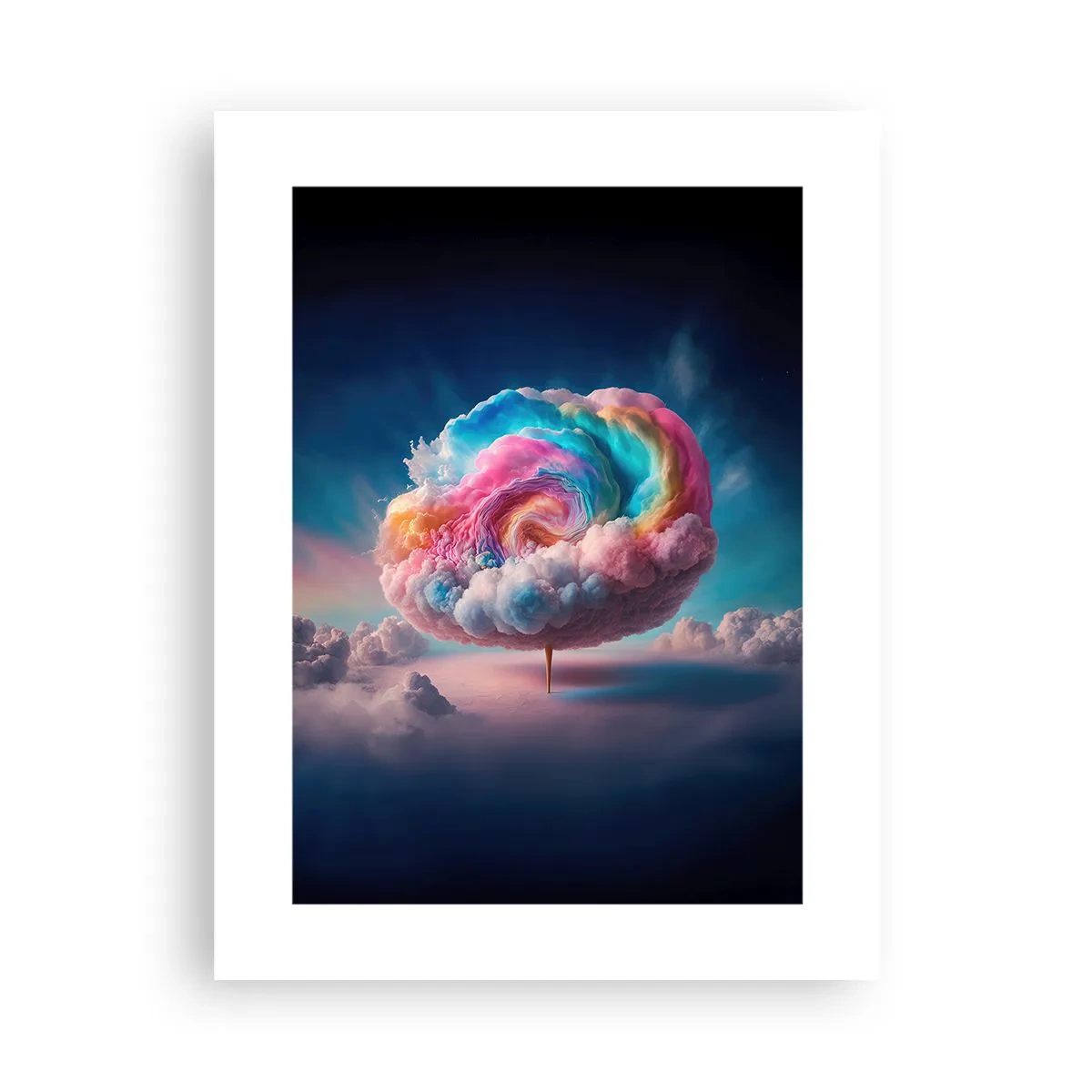 Affisch - En dröm om en nöjespark - 30x40 cm