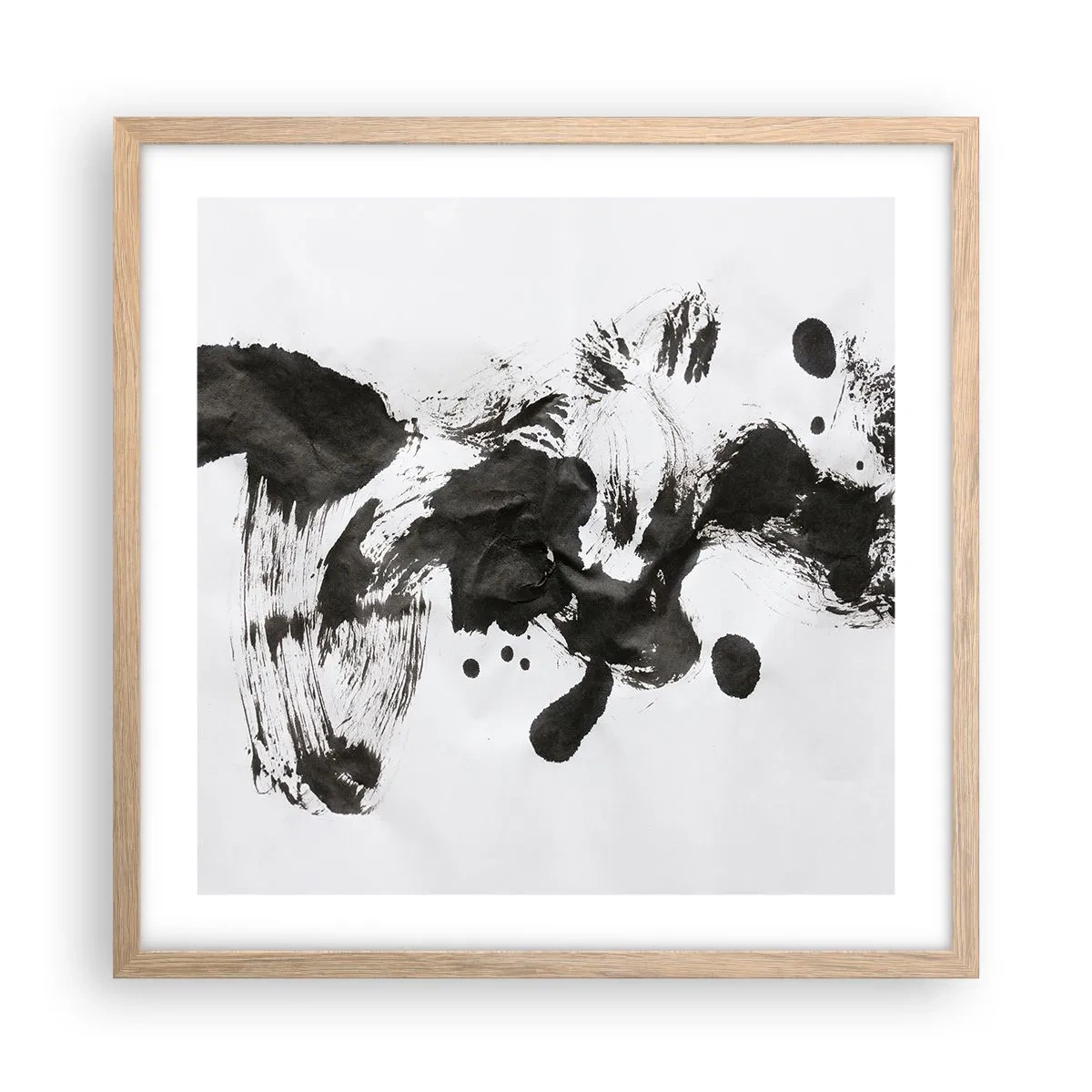 Affisch i ram av ljusek - En metod i galenskap? - 50x50 cm