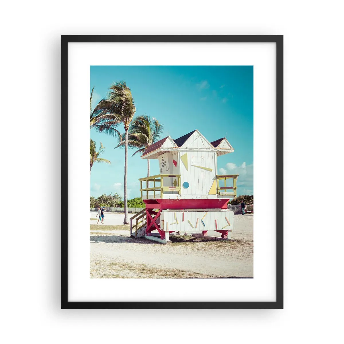 Affisch i svart ram - En vacker dag framför dig - 40x50 cm