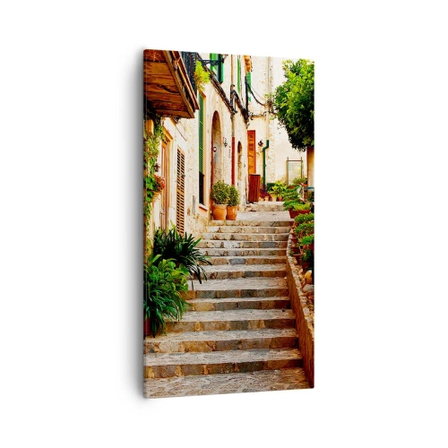 Canvastavla - Bild på duk - Magin av en spansk semester - 55x100 cm