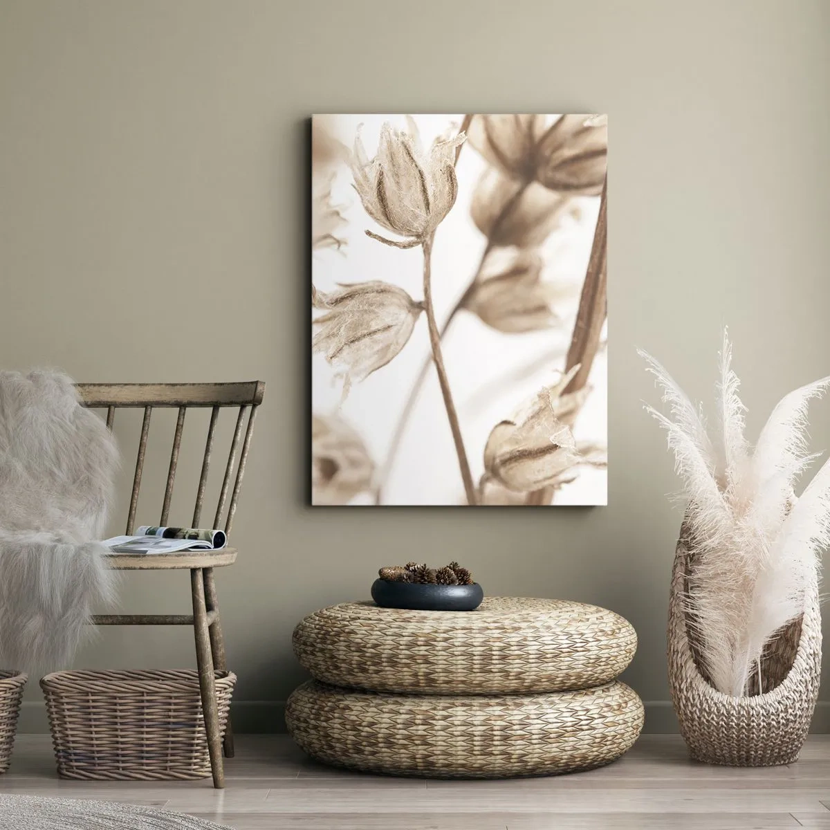 Canvastavla - Bild på duk - De kallar för slutet av sommaren - 50x70 cm