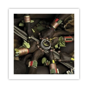 Affisch - Vi är tillsammans - 50x50 cm