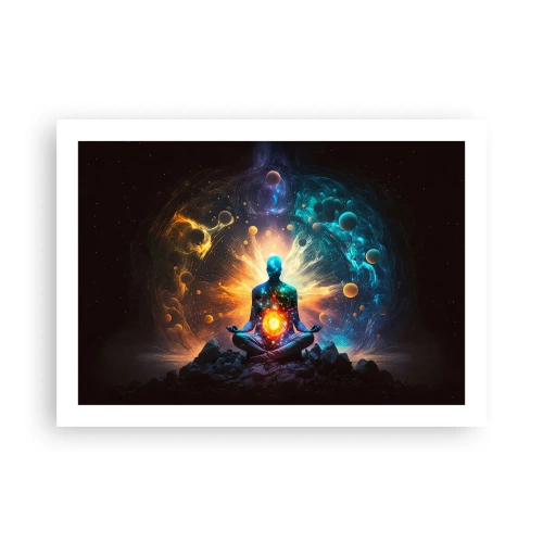 Affisch - Kosmisk stillhet - 70x50 cm
