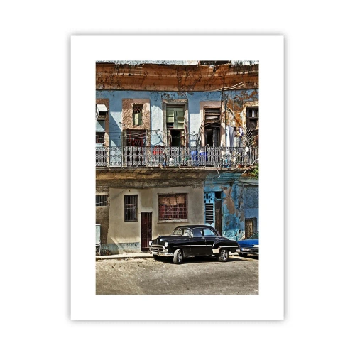 Affisch - Havana stämning - 30x40 cm