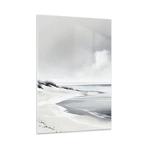 Glastavla - Bild på glas - Alltid tillsammans - 50x70 cm