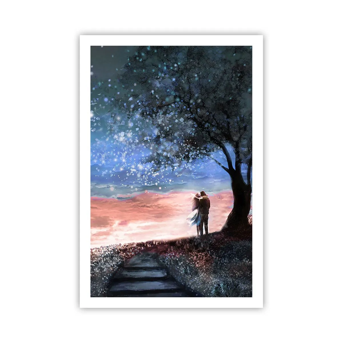 Affisch - Stjärnig spektakel - 61x91 cm