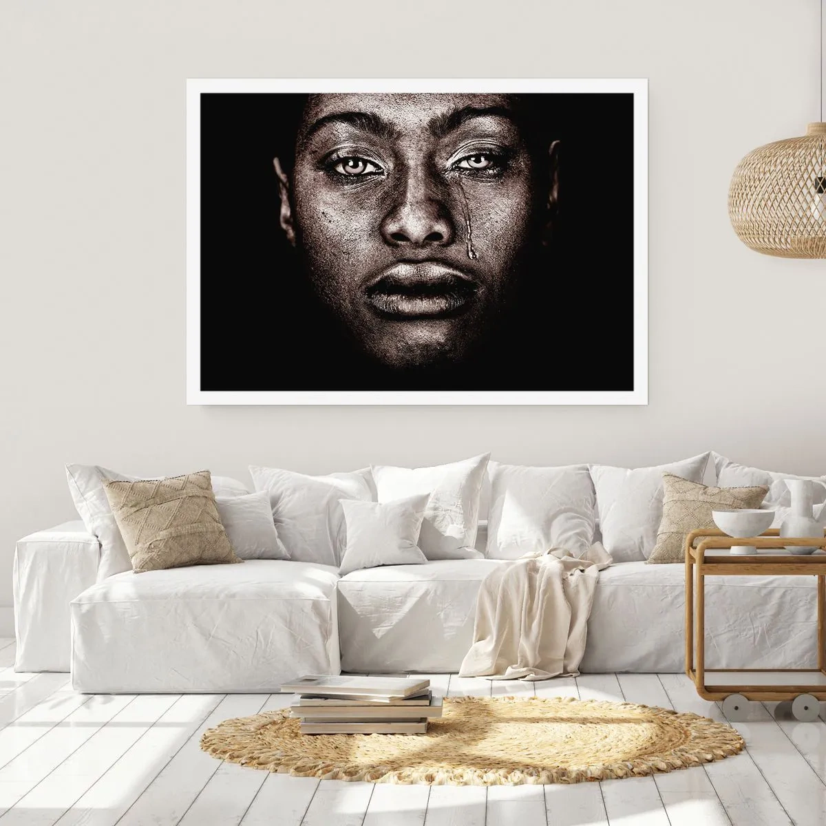 Affisch - En tår - 50x40 cm