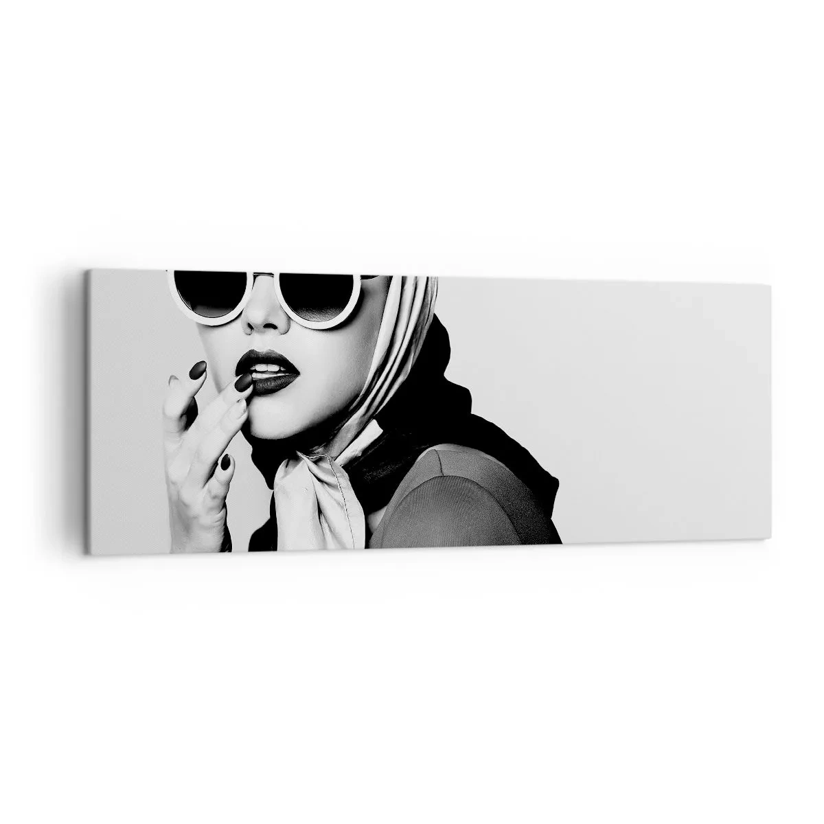 Canvastavla - Bild på duk - Hälsningar från 60-talet - 140x50 cm