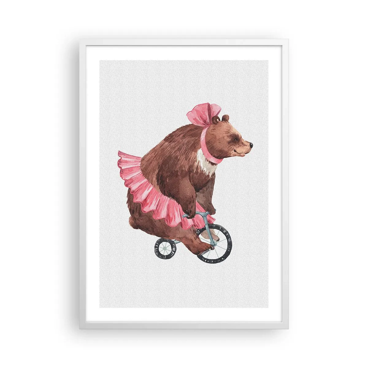 Affisch i vit ram - Vilken cirkus! - 50x70 cm