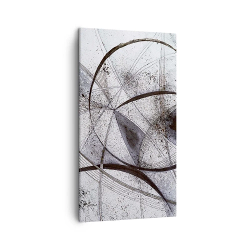 Canvastavla - Bild på duk - Futuristisk fantasi - 45x80 cm