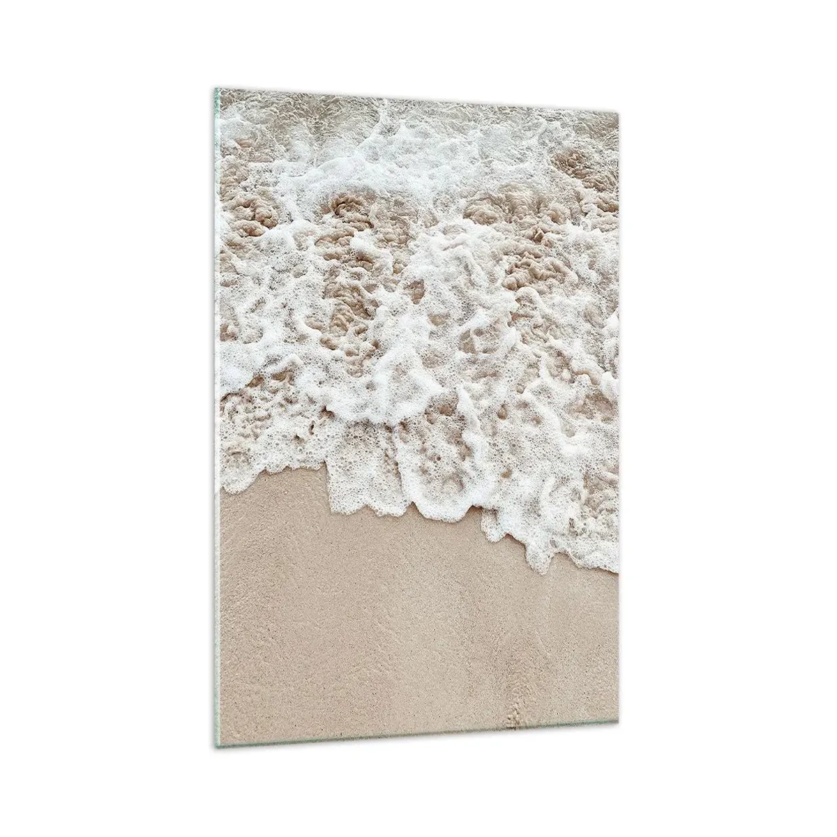 Glastavla - Bild på glas - Strax tillbaka - 80x120 cm