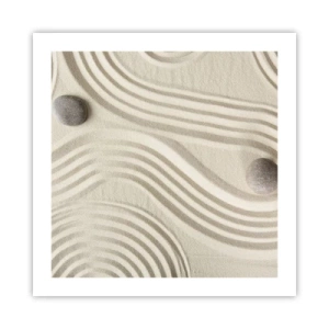 Affisch - Värmens beröring - 50x50 cm