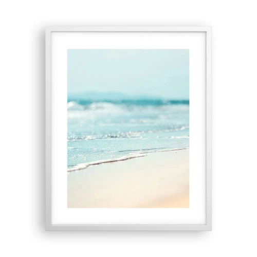 Affisch i vit ram - Värme och brus - 40x50 cm