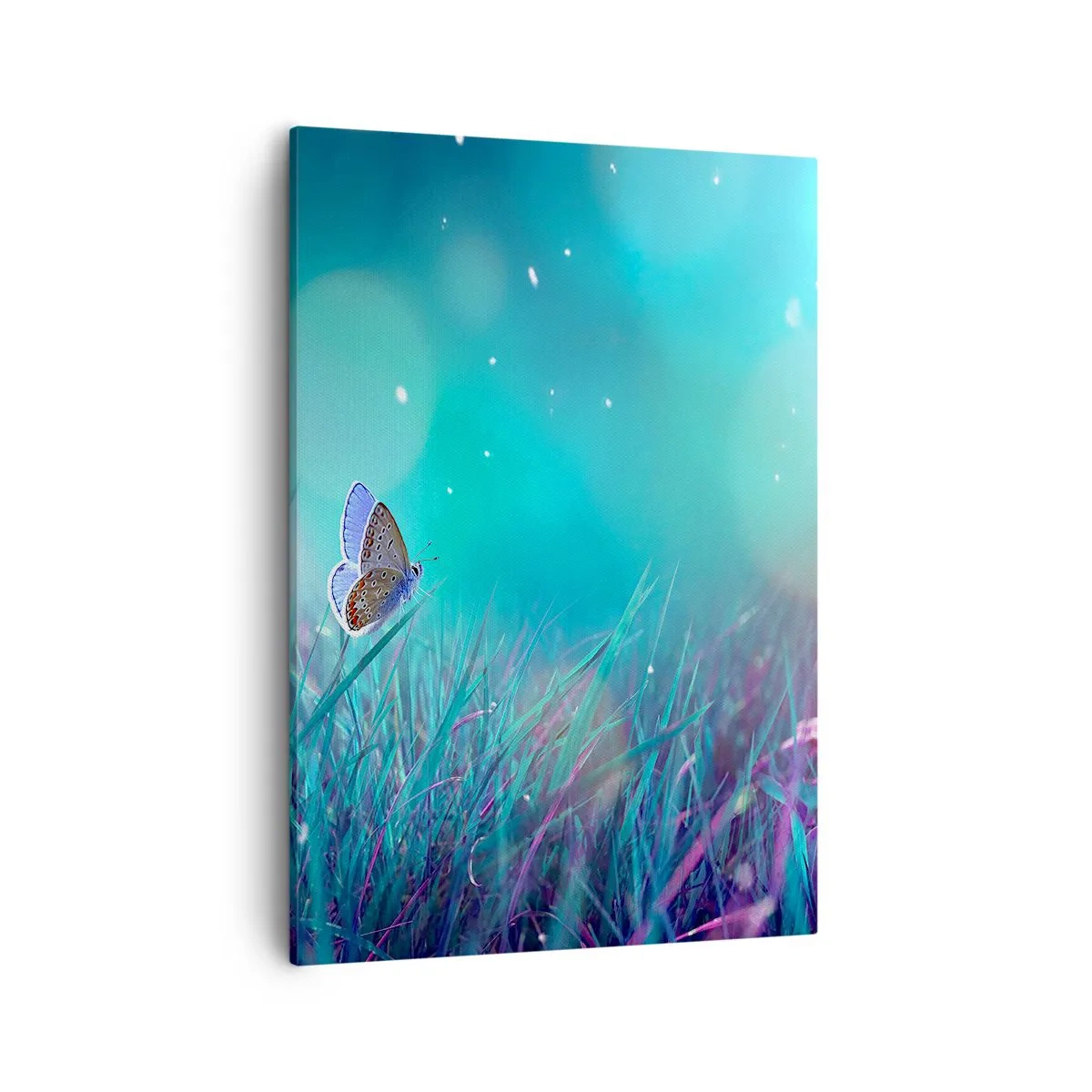 Canvastavla - Bild på duk - Ängens hemliga liv - 50x70 cm