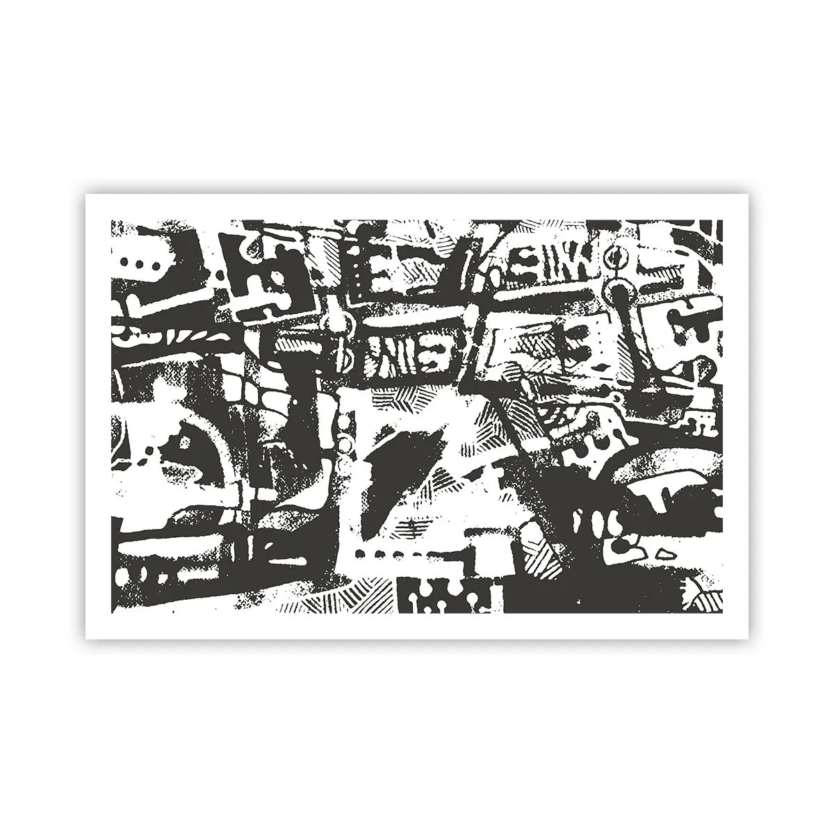 Affisch - Ordning eller kaos? - 91x61 cm