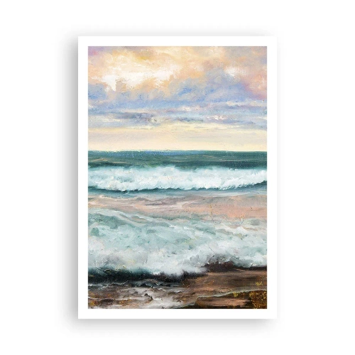 Affisch - Här kan du släta ut din själ - 70x100 cm