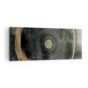 Canvastavla - Bild på duk - Förändring och varaktighet - 120x50 cm