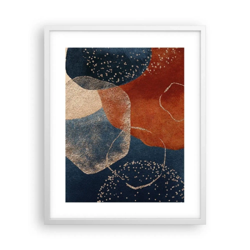 Affisch i vit ram - Existensens lätthet - 40x50 cm