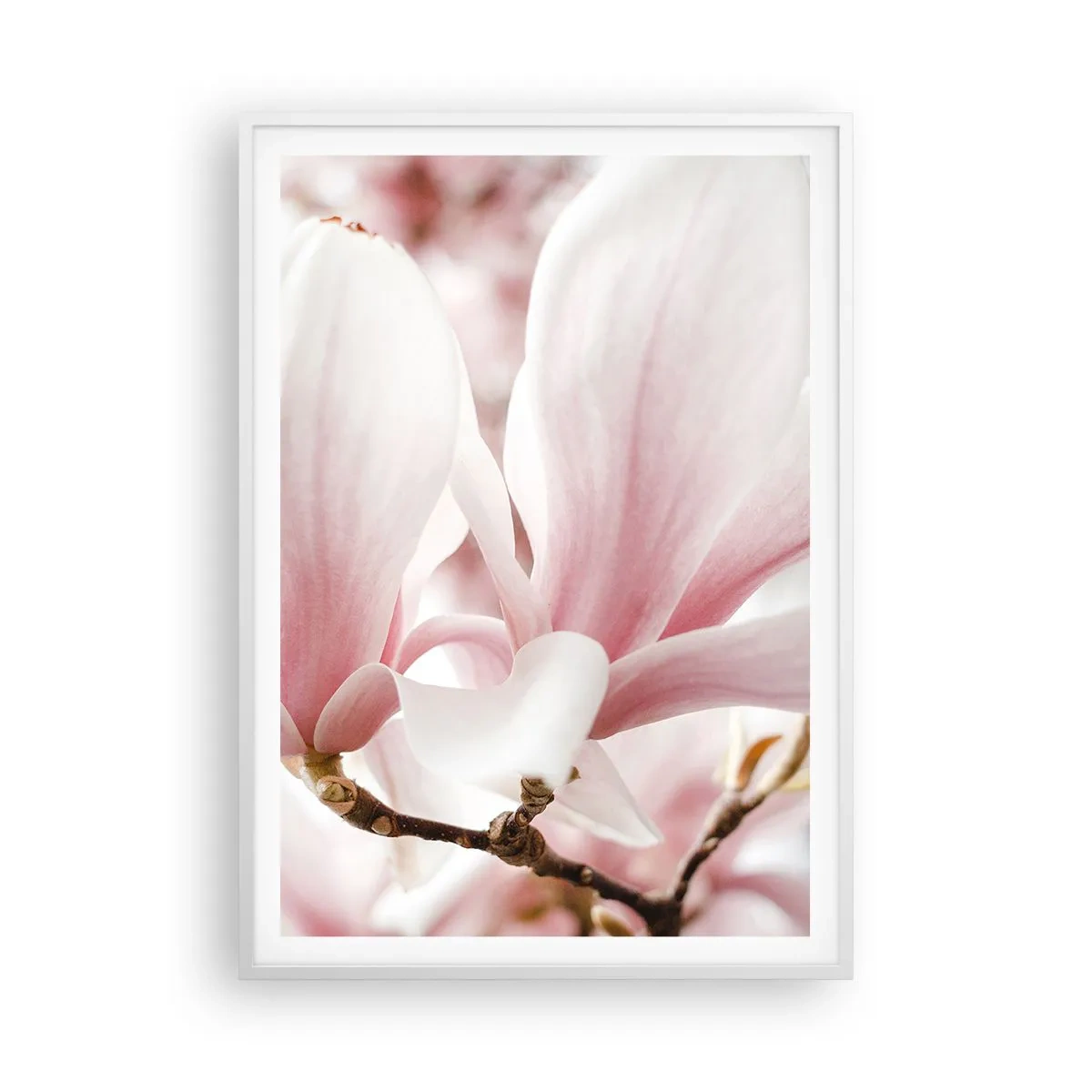 Affisch i vit ram - Oändlig känslighet - 70x100 cm