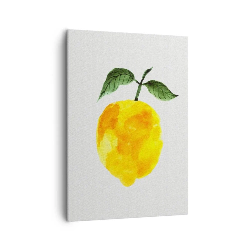 Canvastavla - Bild på duk - Hur man känner smaken av solen - 50x70 cm