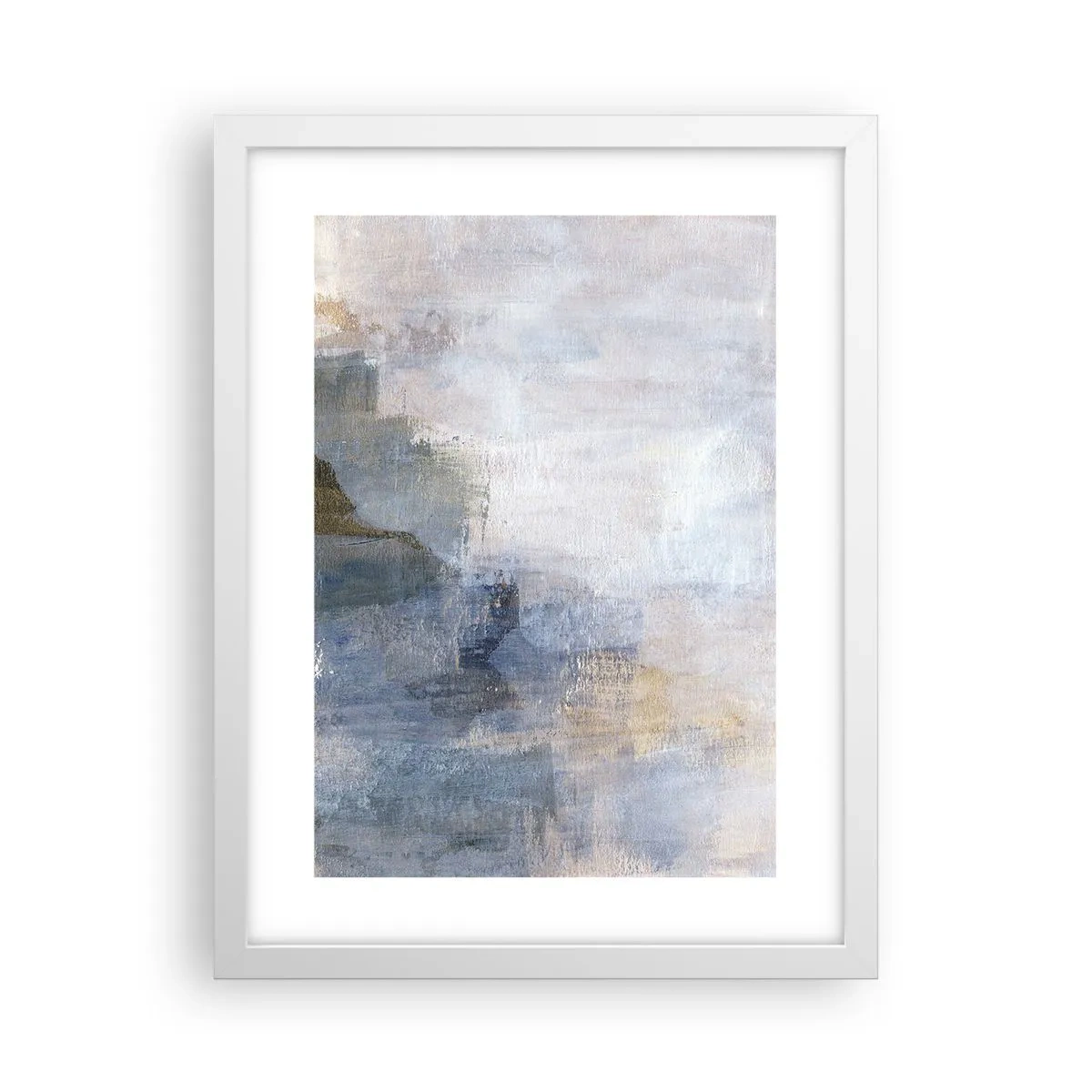 Affisch i vit ram - Färgernas toner och ackord - 30x40 cm